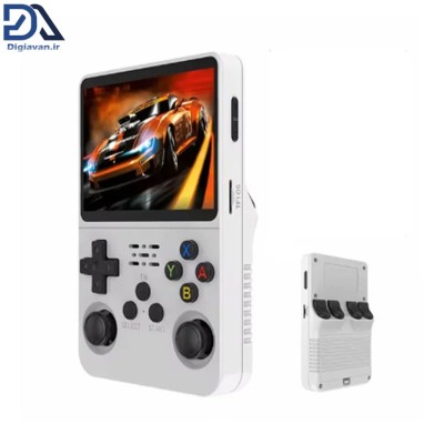 کنسول بازی دستی قابل حمل رترو مدل R36S با حافظه 64 گیگابایت
