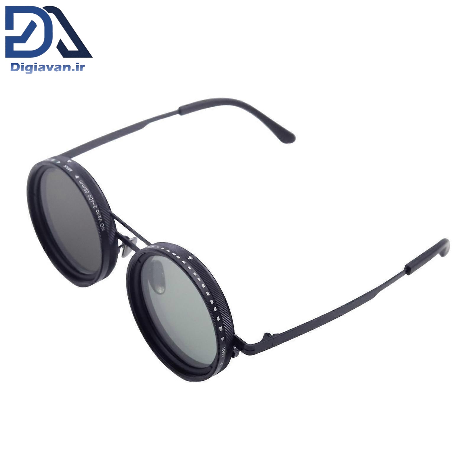 عینک آفتابی چرخشی گرد قابل تنظیم تیرگی ND9